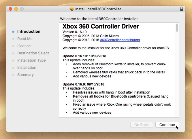 xbox one controller mac drivers